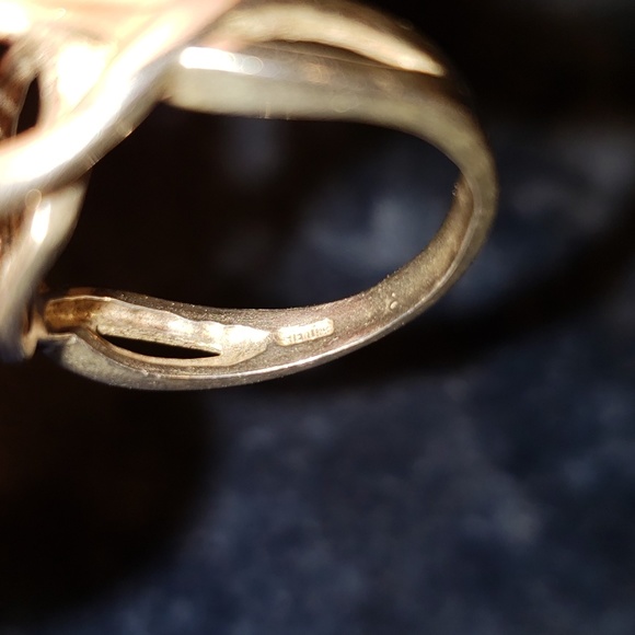 Vintage Lemon Quartz Ring. - Picture 7 of 8